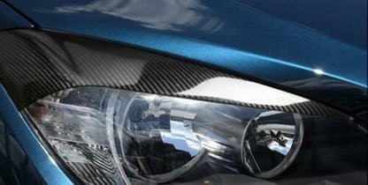 Carbon Fiber Headlight Eyebrow Covers for BMW X1 E84 (2009-2015)