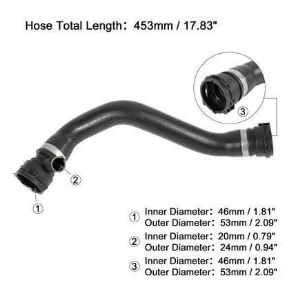 Radiator Coolant Water Hose from Expansion Tank BMW 530i (2001-2003)