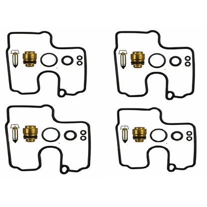 4 x Carburettor Repair Kit Gaskets Valves Needles for GSX-R600 (1997–2000)