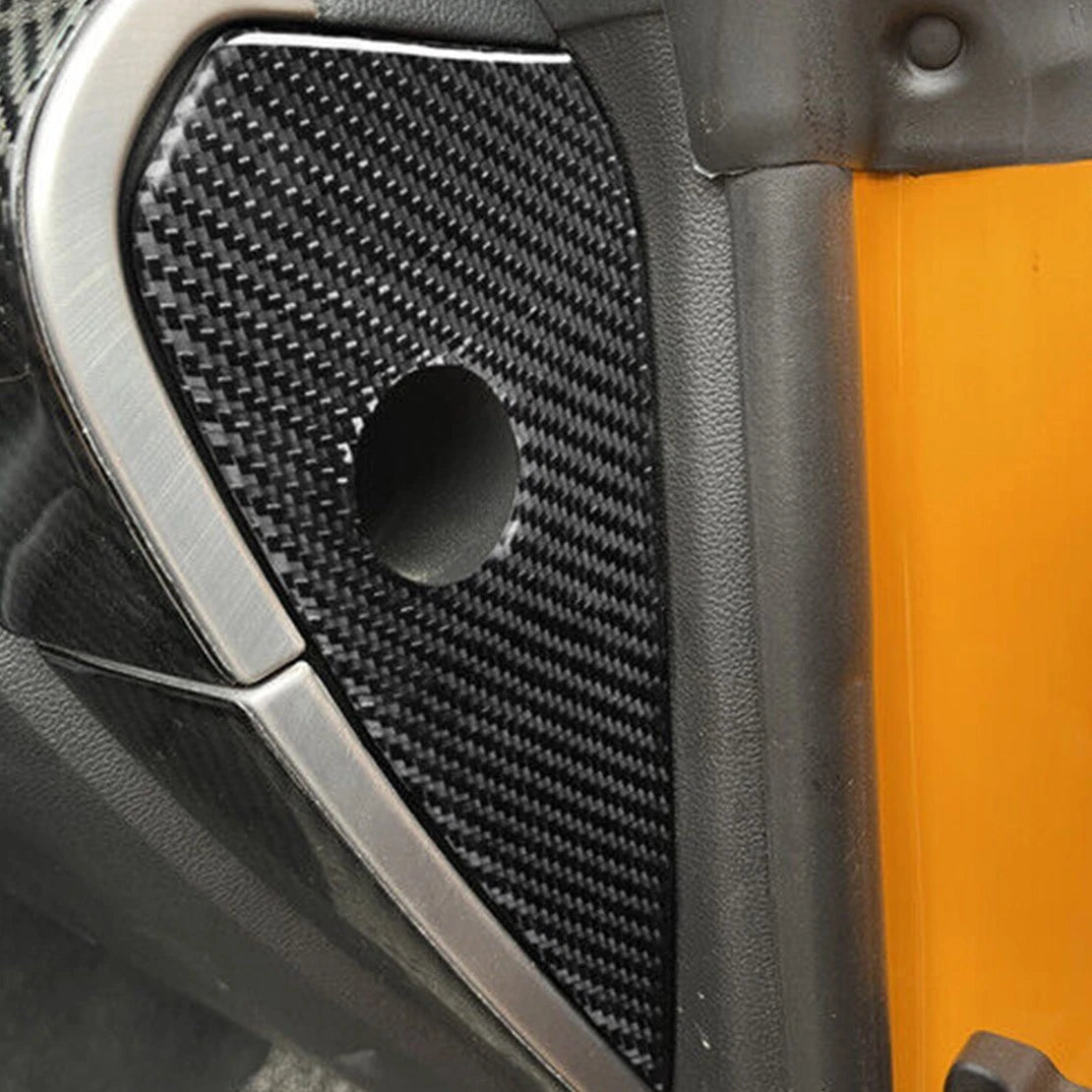 Carbon Fiber Dashboard Side Covers for 2015-2020 Ford Mustang