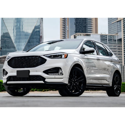 Pearl White Left Driver Side Rearview Mirror Cover for Ford Edge (2015-2021)