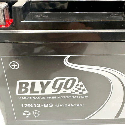 12V 12AH Battery for Dirt Quad, Trail Bike, ATV, UTV, Buggy, Scooter