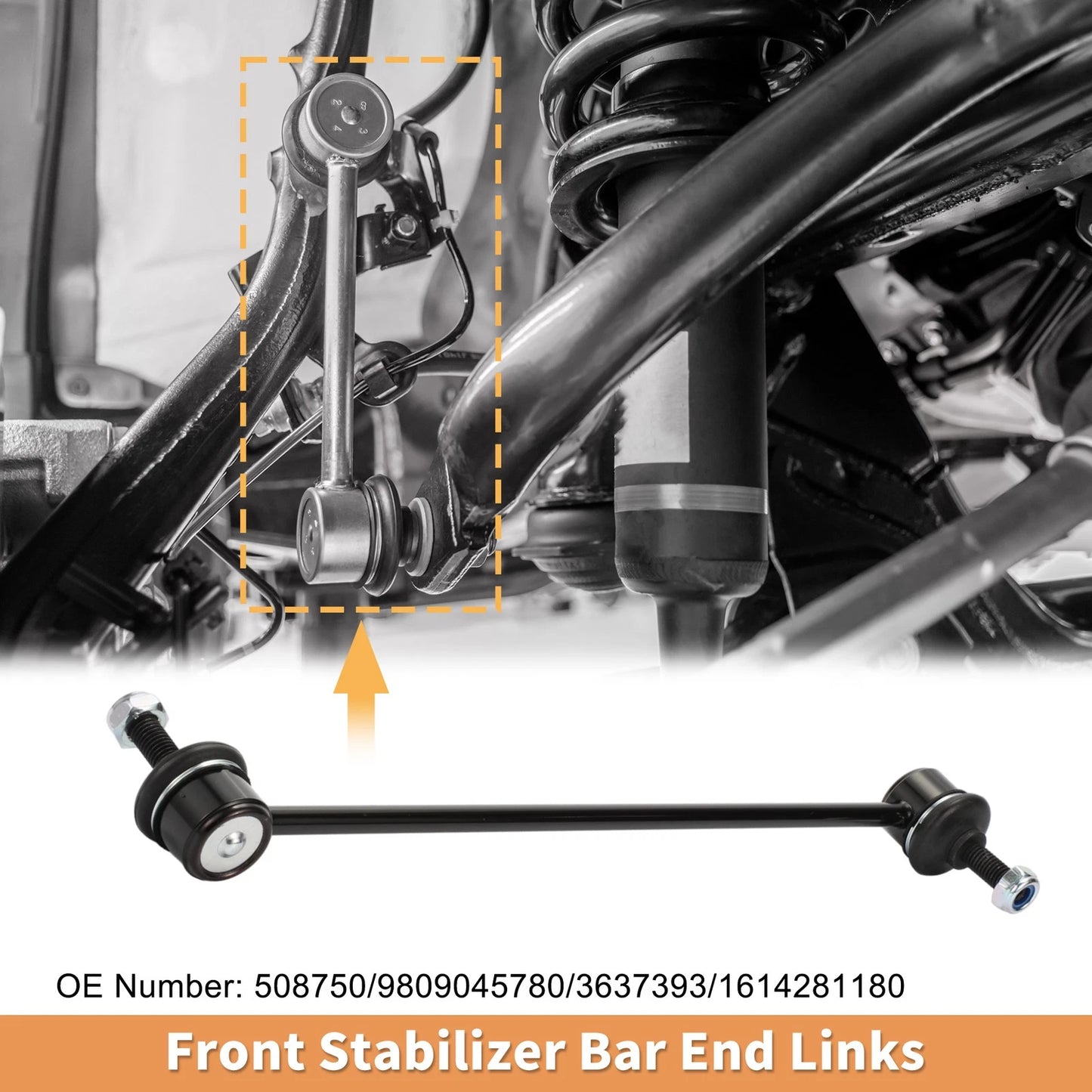 Front Stabiliser Sway Bar Links for Peugeot 508 (2020-2021)