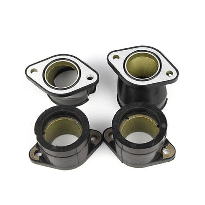 4pcs Carburetor Intake Manifold Boots for Kawasaki ZR750 Zephyr (1991-1997)