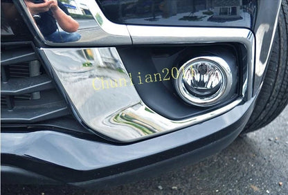Front Fog Light Eyebrow Stripe Trim for Mitsubishi Outlander Sport (2016-2019)