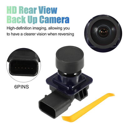 Rear View Backup Camera & Pry Bar for Ford Edge (2011-2014)