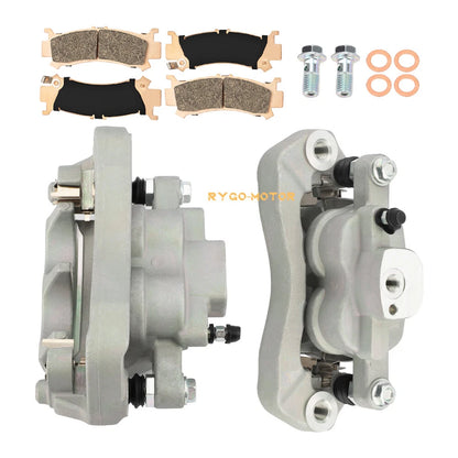 4x Front & Rear Brake Calipers w/pads for Honda Pioneer 1000-5 (2016–2023)