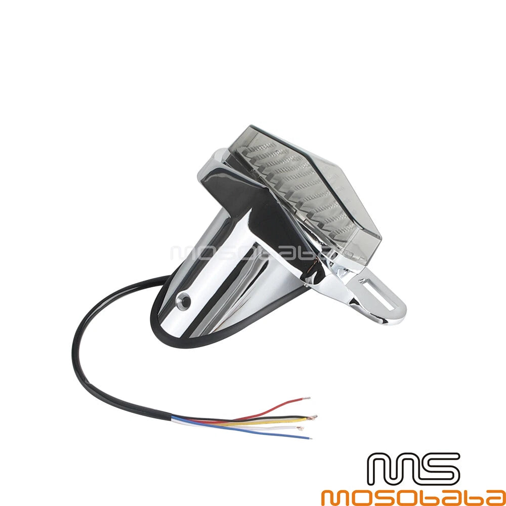 LED Brake Tail Turn Signal Lights for Harley Dyna FLD FXDC (2012-2017)