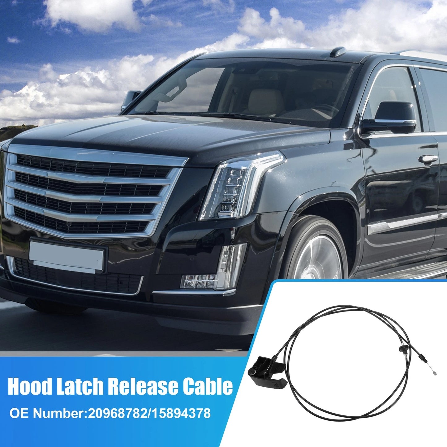 Hood Release Cable for Chevrolet Silverado / GMC Sierra