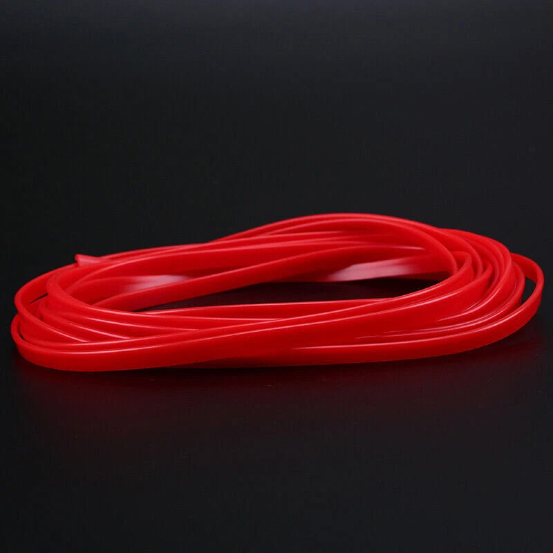 16ft Red Car Interior Door Gap Edge Line Molding Trim