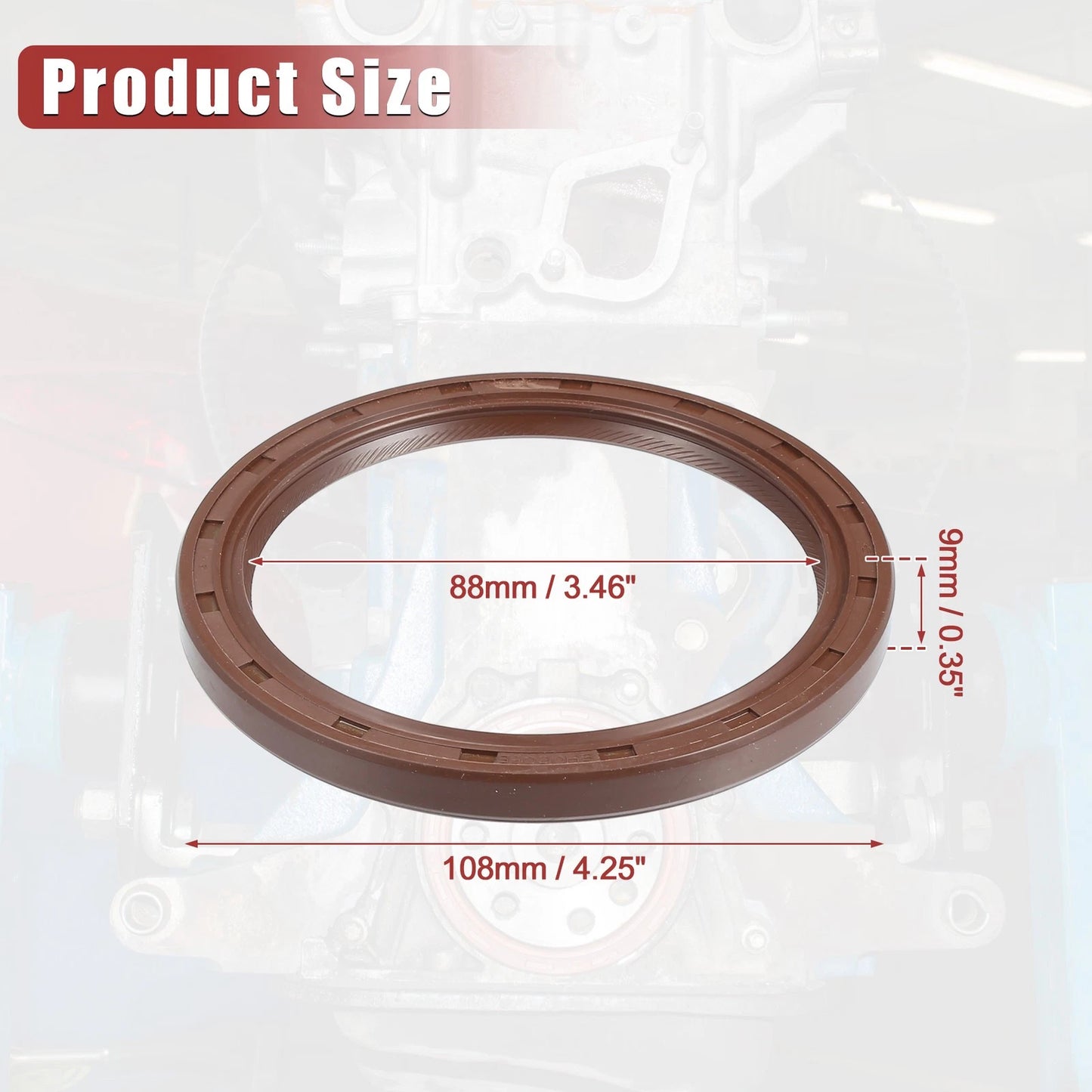 Engine Crankshaft Oil Seal for Mazda CX-7 (2009-2013)