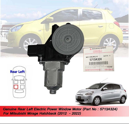 Electric Power Window Motor for Mitsubishi Mirage 5 Dr (2012-2022)