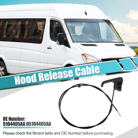 1 x Hood Release Cable for Chrysler