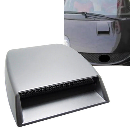 Universal Grey Hood Scoop Vent for Car Roof Decorative Air Flow (N/A)