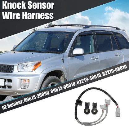 Knock Sensor Set with Harness for Toyota Camry Highlander Sienna (2001-2023)