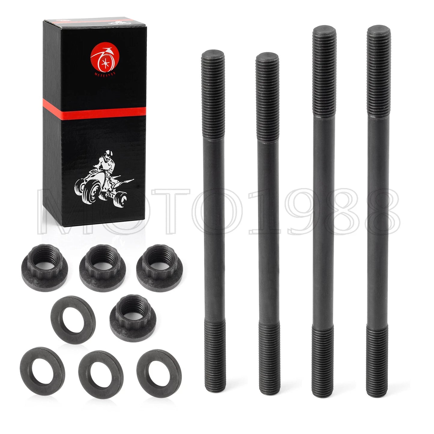 Heavy Duty Cylinder Head Studs Bolts for Yamaha YFZ450 2004-2014