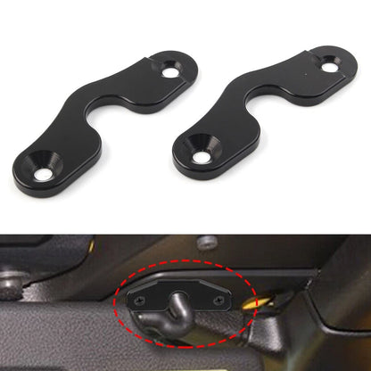 2 x Sun Visor Clips for Jeep Wrangler JK JL JT Gladiator (2018-2022)