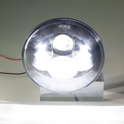 7" LED Projector Headlight for Honda Harley Kawasaki Yamaha Motorcycles