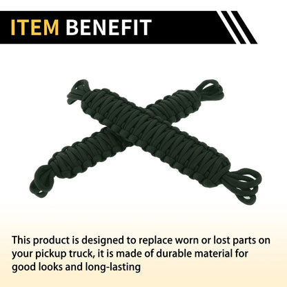 2 x Door Limiting Straps for Jeep Wrangler TJ JK JKU (2007-2018) Brown