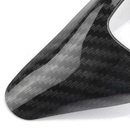 Carbon Fiber Look Gear Shift Knob Cover for BMW F30 F20 F10 F15 F25 X5 X3