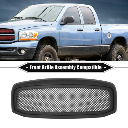 Front Grille Assembly for Dodge Ram 3500 (2006-2009) Matte Black