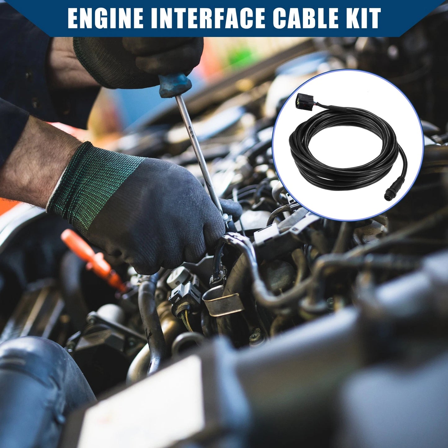 4.5M Engine Interface Cable for Yamaha