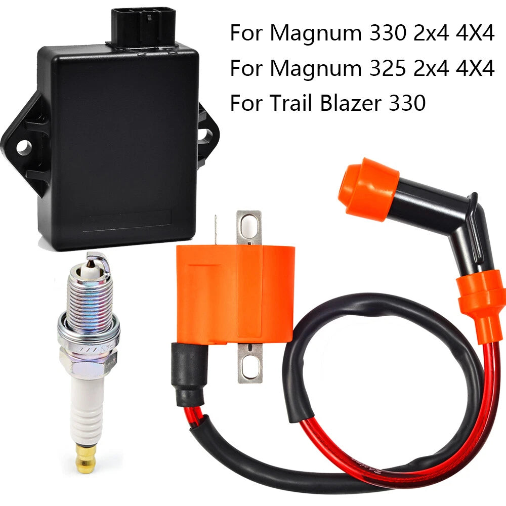 Ignition Coil Spark Plug CDI for Polaris Trail Boss 325 (2000-2002)