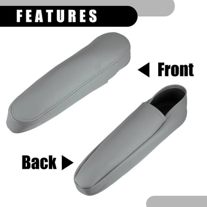 Driver Side Armrest Cover for Toyota Sequoia (2001-2007) Gray