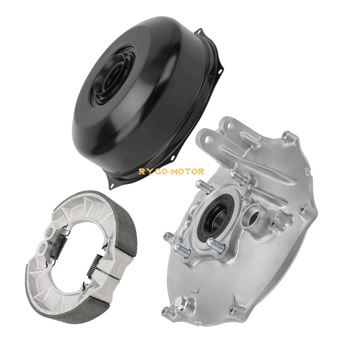 Rear Brake Drum Hub Plate Cover Seals for Honda Foreman 500 TRX500 (2005–2013)