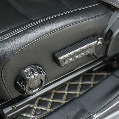 Front Seat Adjustment Switch Cover Trim for Wrangler JL (2018-2022)
