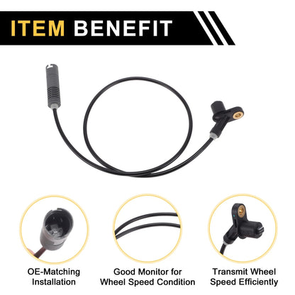 ABS Wheel Speed Sensor for BMW E36 (1990-1999) 1 x Left/Right Rear