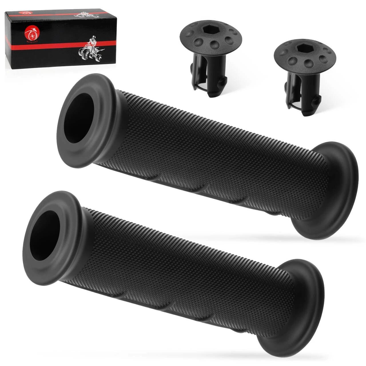 Handlebar Grips w/End for Honda Foreman Rubicon TRX500 FA/FM 15-19