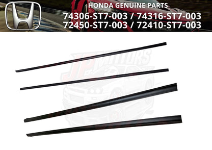 Front Door Window Molding for Honda Integra