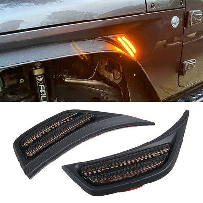 Front Fender Side Marker Light for Jeep Wrangler JL (2018-2020)