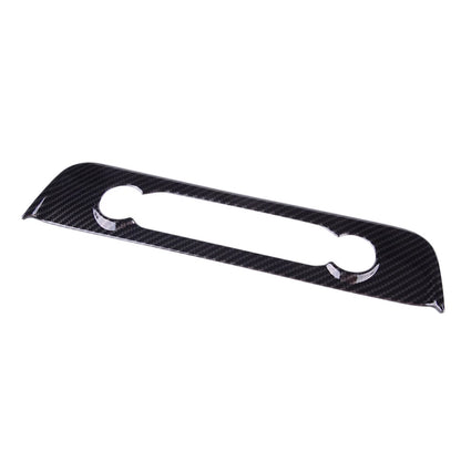 Carbon Fiber Center Console Radio Trim Cover for Ford Maverick (2022-2023)