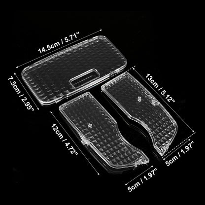 1 Set Interior Dome Light Lens Covers for Toyota Prius E G L S 1.8L (2010–2015)