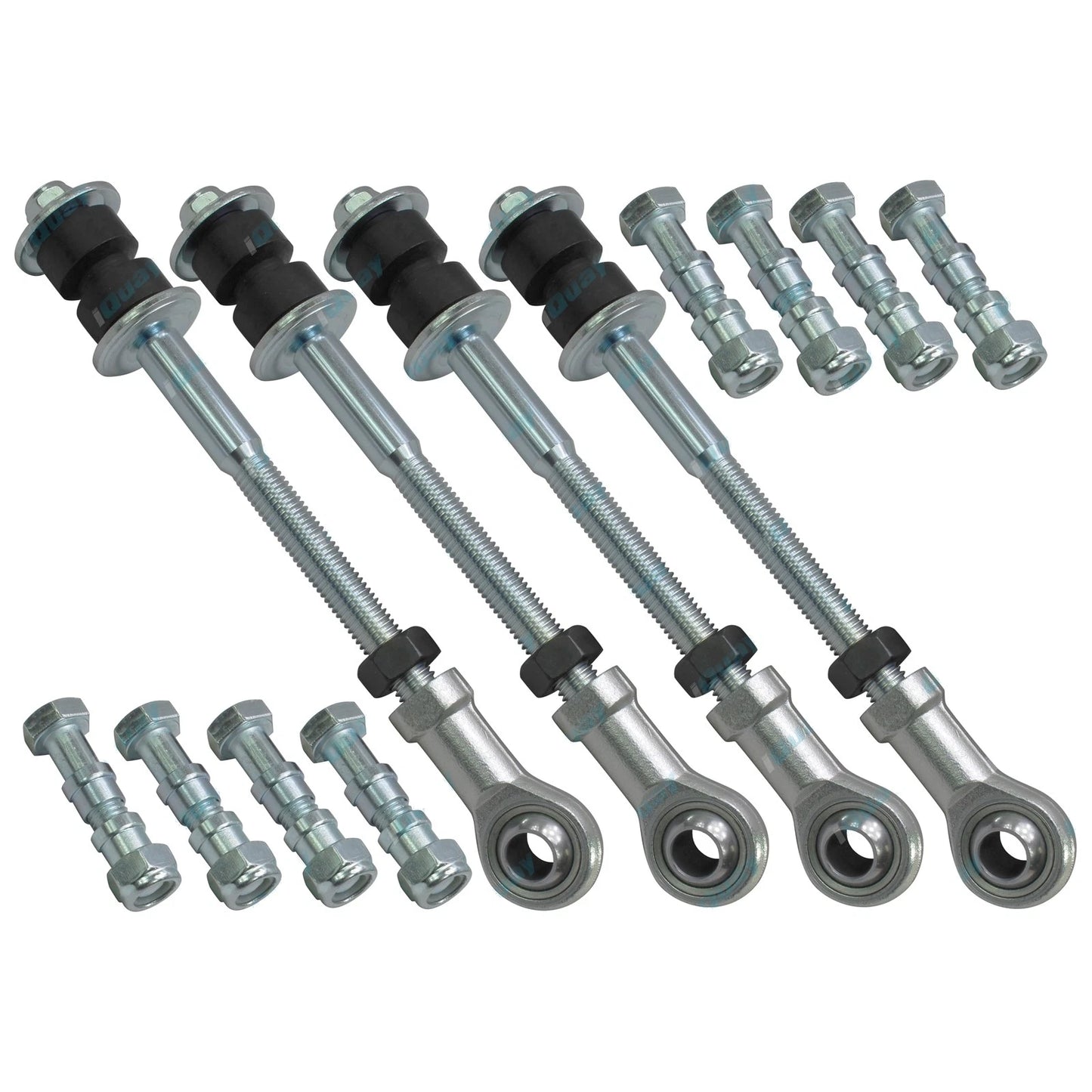 Front + Rear Extended Sway Bar Link Rod Pins for Nissan Patrol GQ Y60 2"-8" Lift