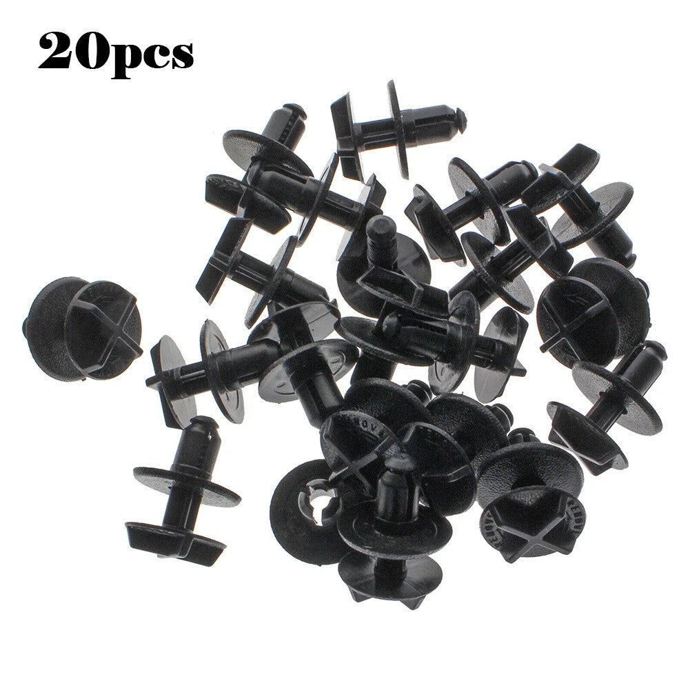 20Pcs 9mm Hole Battery Cover & Cowl Panel Clip for Land Rover