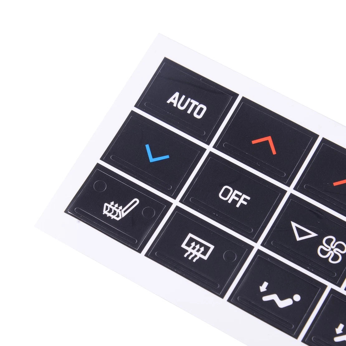 A/C Climate Control Button Decal for Buick Allure (2005-2009)