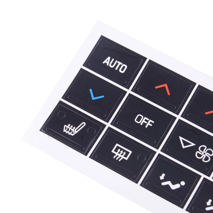 A/C Climate Control Button Decal for Buick Allure (2005-2009)
