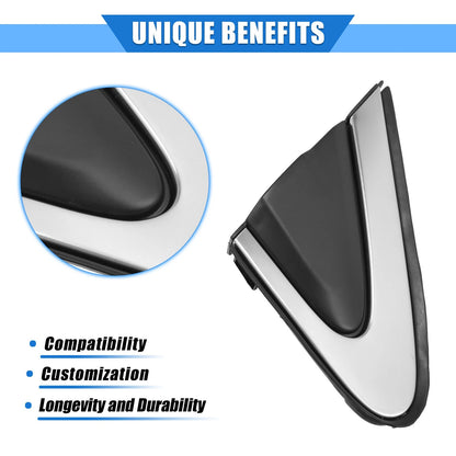 Car Front Left Right Door Mirror Flag Covers for Honda CR-V (2012-2016)