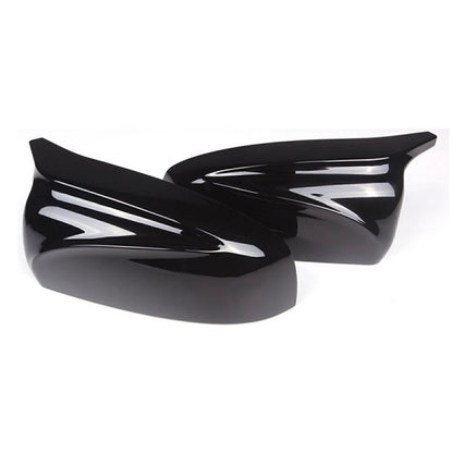 2 x Black Rear Side Mirror Covers for BMW E70 E71 X5 X6 (2007-2013)