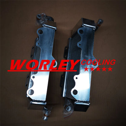 45�� Bent Bracket Aluminum Radiator for Yamaha WR400F (1998-2000)