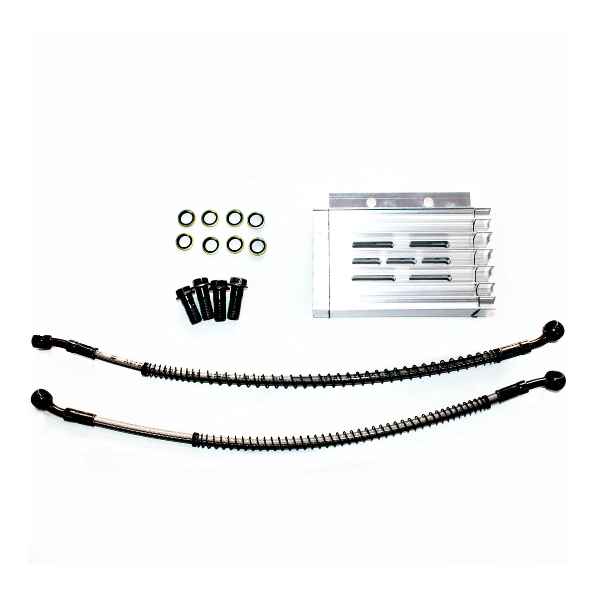 CNC Engine Oil Cooler Kit Radiator for 140cc 150cc PIT PRO Trail Dirt Bike