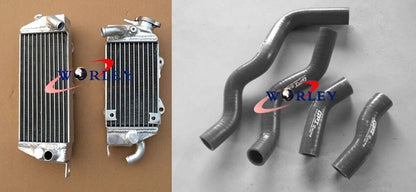 Aluminum Radiator & Hose Kit for Kawasaki KLX 250 (1993-1996)