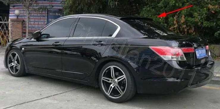 Unpainted Rear Roof Spoiler Wing for Honda Accord 4DR Sedan (2008-2012)