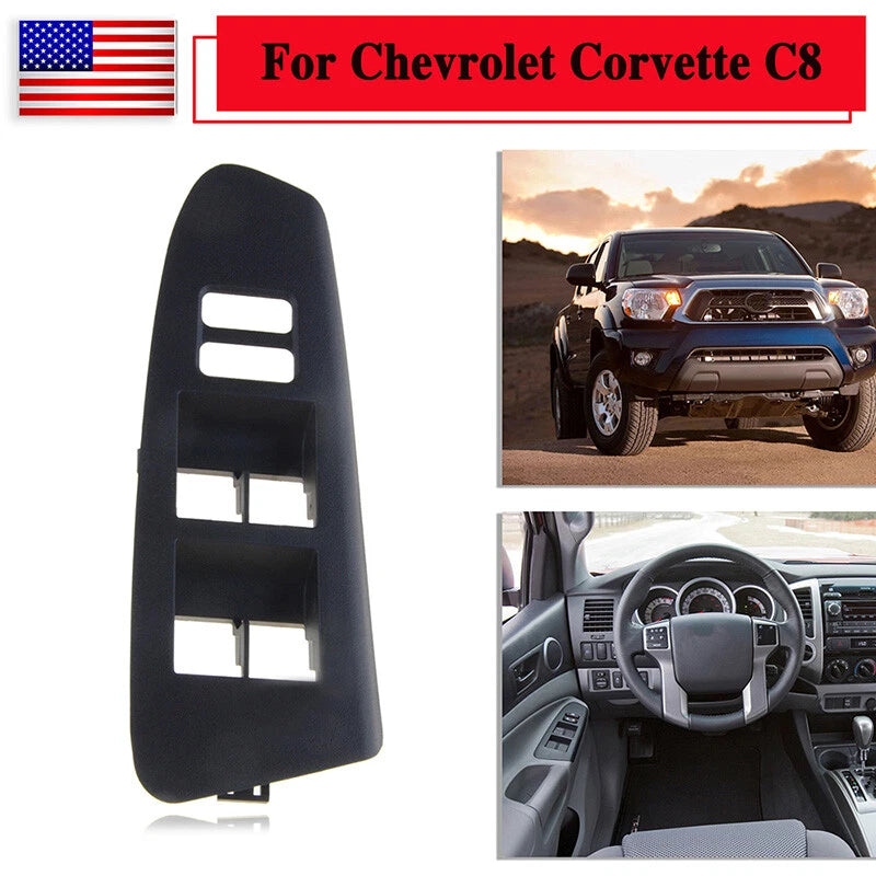 Front Left Master Power Window Switch Bezel for 2012-2015 Toyota Tacoma