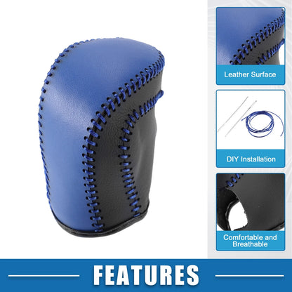 Car Gear Shifting Knob Cover for Toyota C-HR 2018-2021 Black Blue
