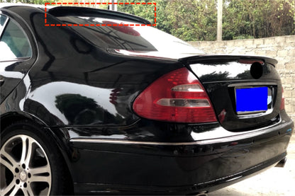ABS Roof Spoiler Wing Glossy Black for Mercedes Benz E-Class W211 (2003-2009)