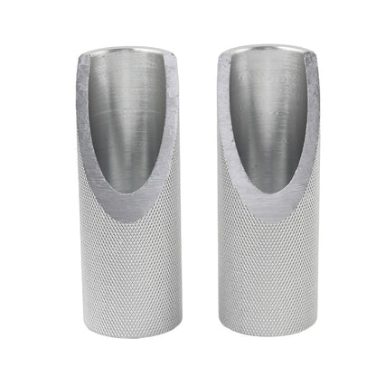 Silver Motorcycle Footpegs for Honda Ruckus Zoomer (2003-2023)